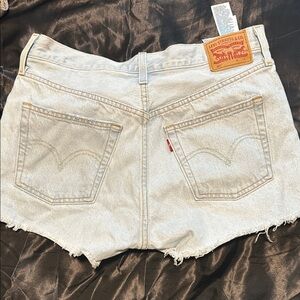 Levi's Women's Light Wash Jean Shorts